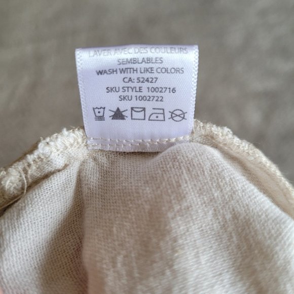 My Style high rise tie front linen blend pants size medium - Picture 10 of 10